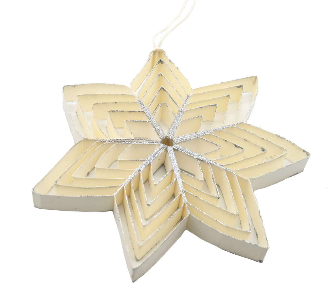Paper Kraft Snowflake Decoration