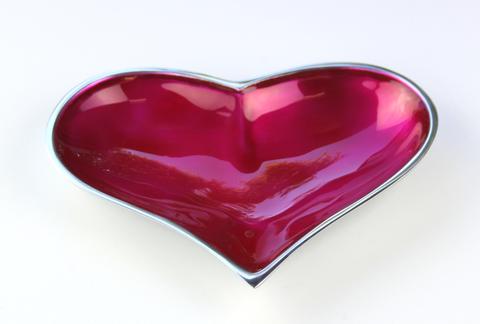 Heart Dish - Brushed Pink