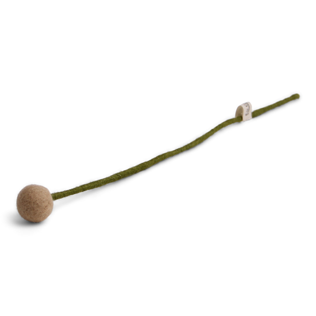Pom Pom Faux Flower - Small Beige