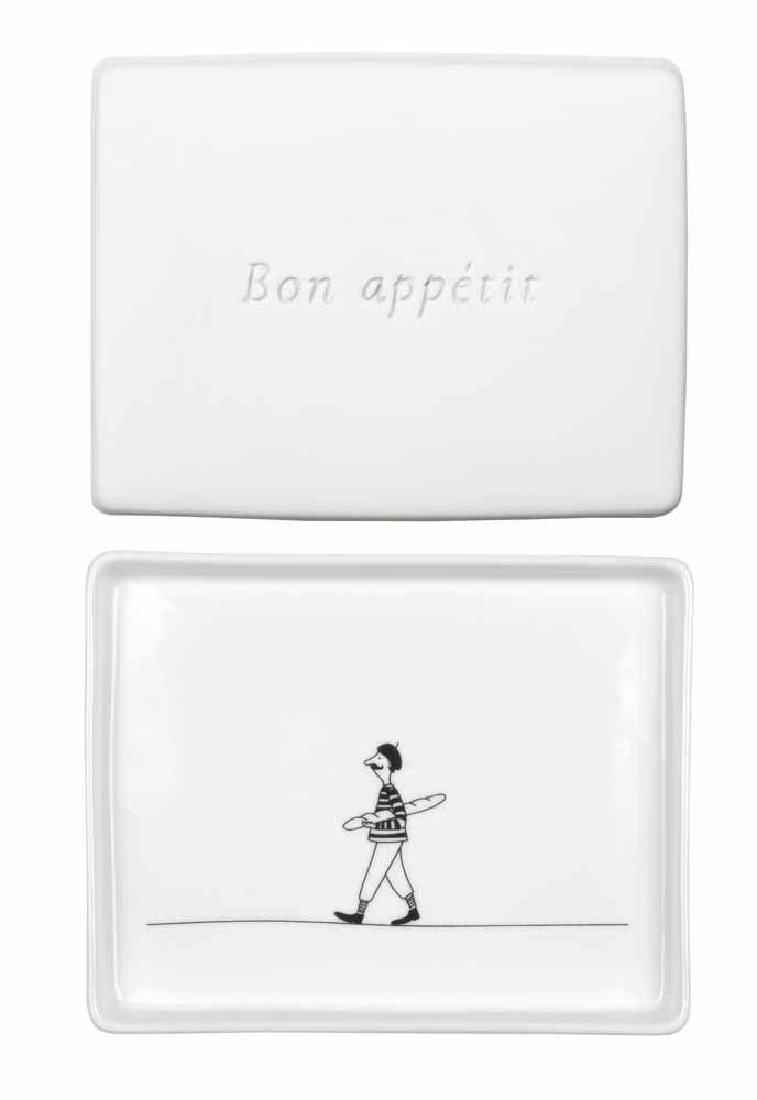 Bon Appetit Butter Dish