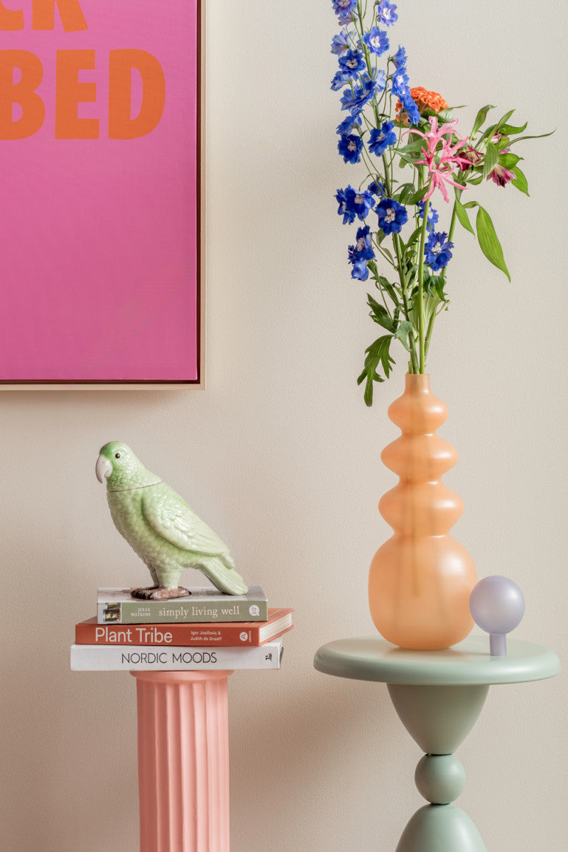 Bird Storage Jar  - Green