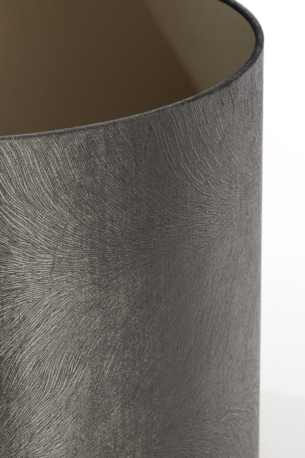 Lubis Cylinder Light  Shade - Grey