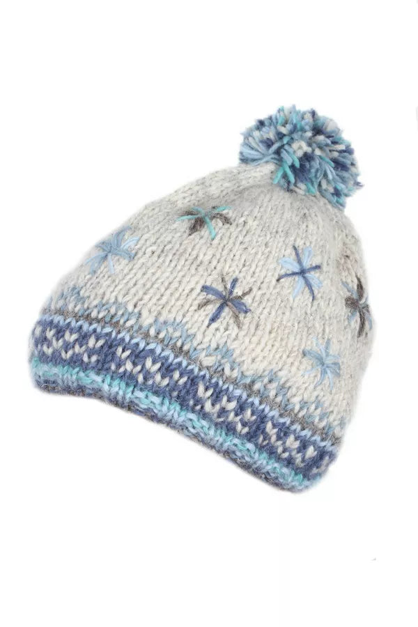 Littlehampton Bobble Hat - Oatmeal