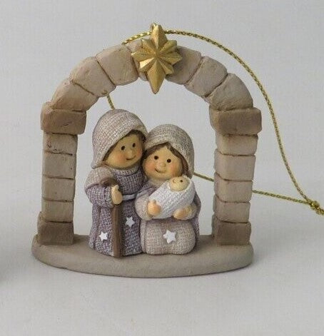 Nativity Arch Tree Decoration
