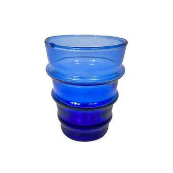 Recycled Shot Glass - Blue