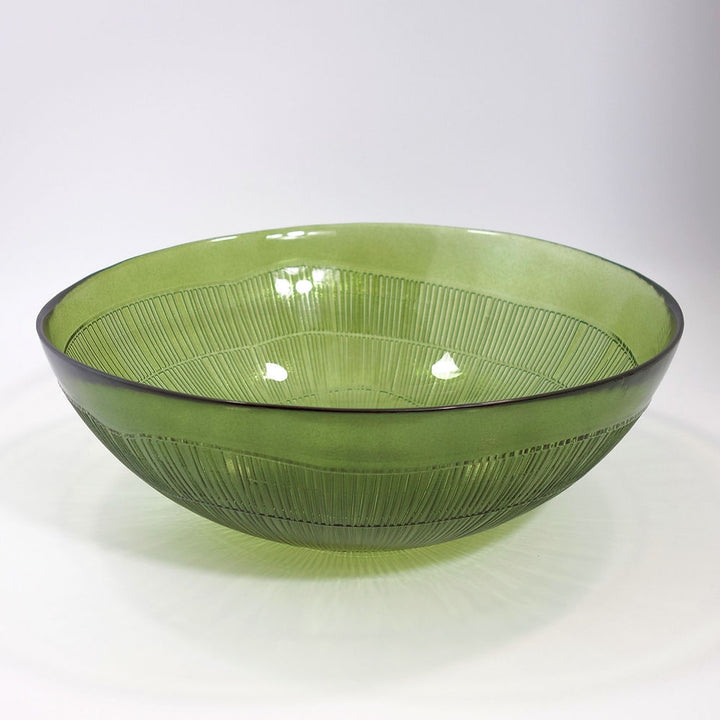 Zenda 29cm Fruit Bowl - Recycled Glass