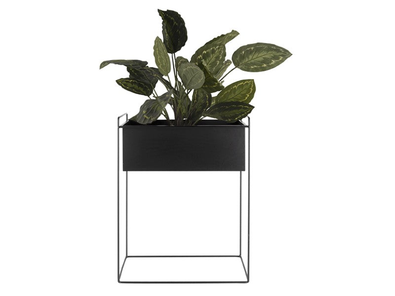 Black Iron Planter