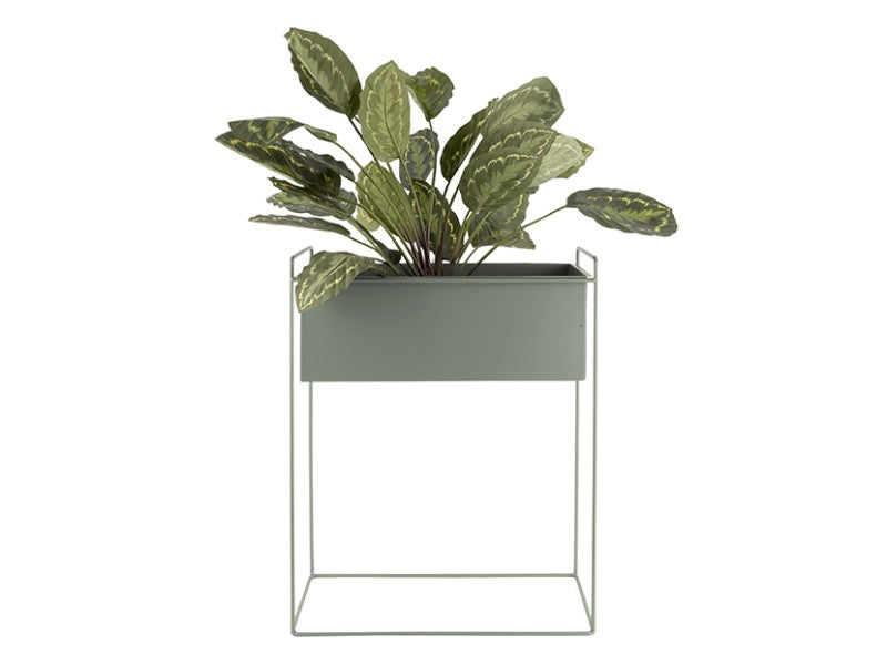 Jungle Green Iron Planter