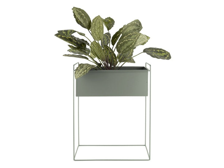 Jungle Green Iron Planter