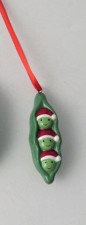 Peas in Pod Tree Decoration