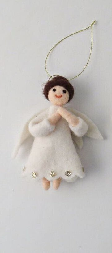 Felt Angel Tree Decoration
