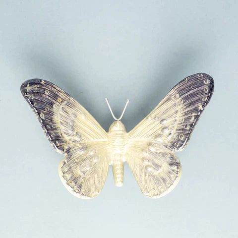 Butterfly Ornament - Brushed Silver