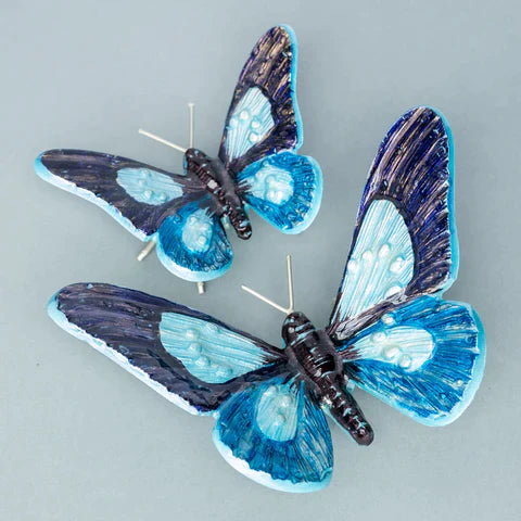 Butterfly Ornament - Blue