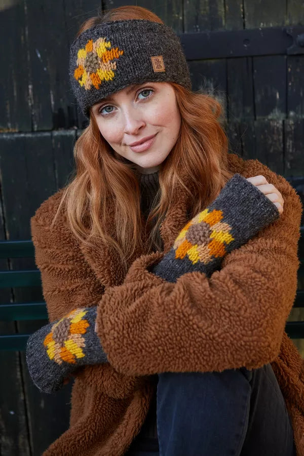 Sunflower Handwarmers