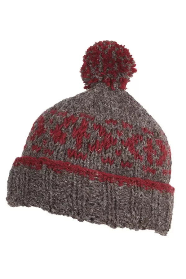 Fort William Bobble Hat - Bark