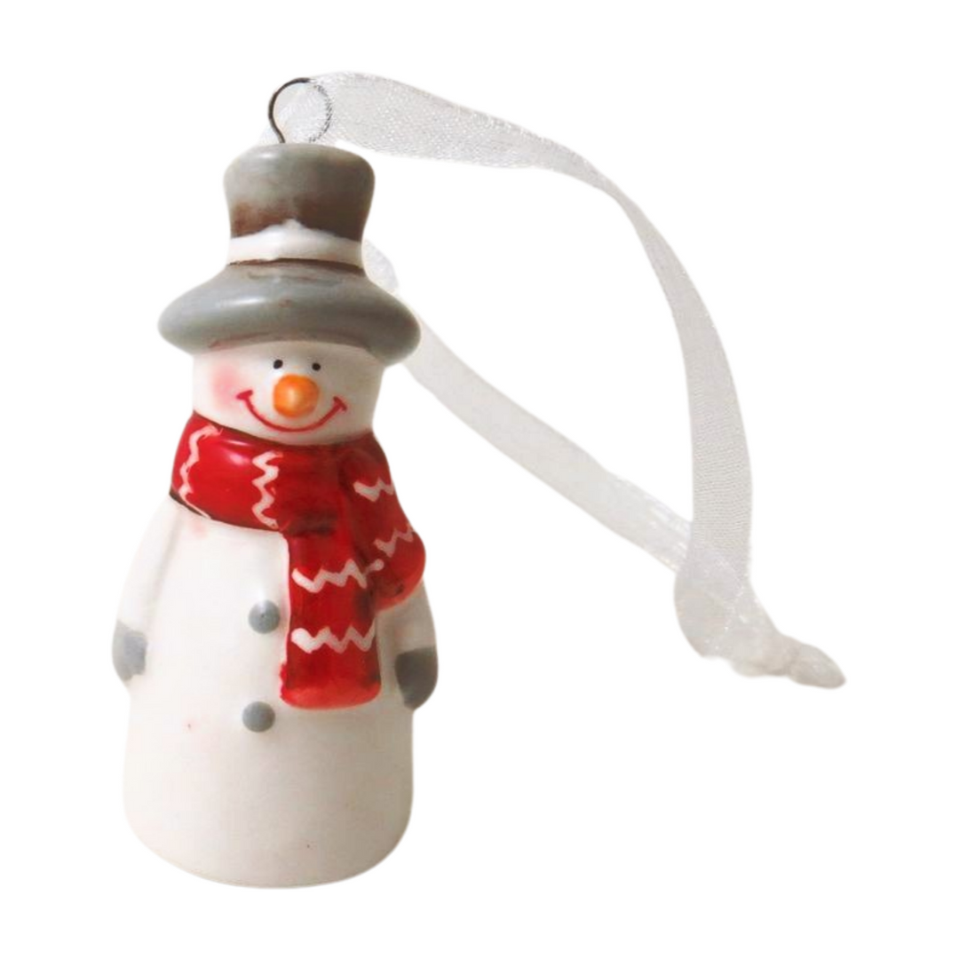 Snowman Bell Tree Decoration