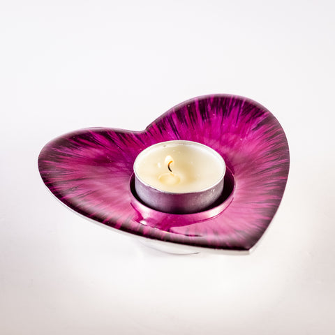 T-Light Holder - Brushed Pink