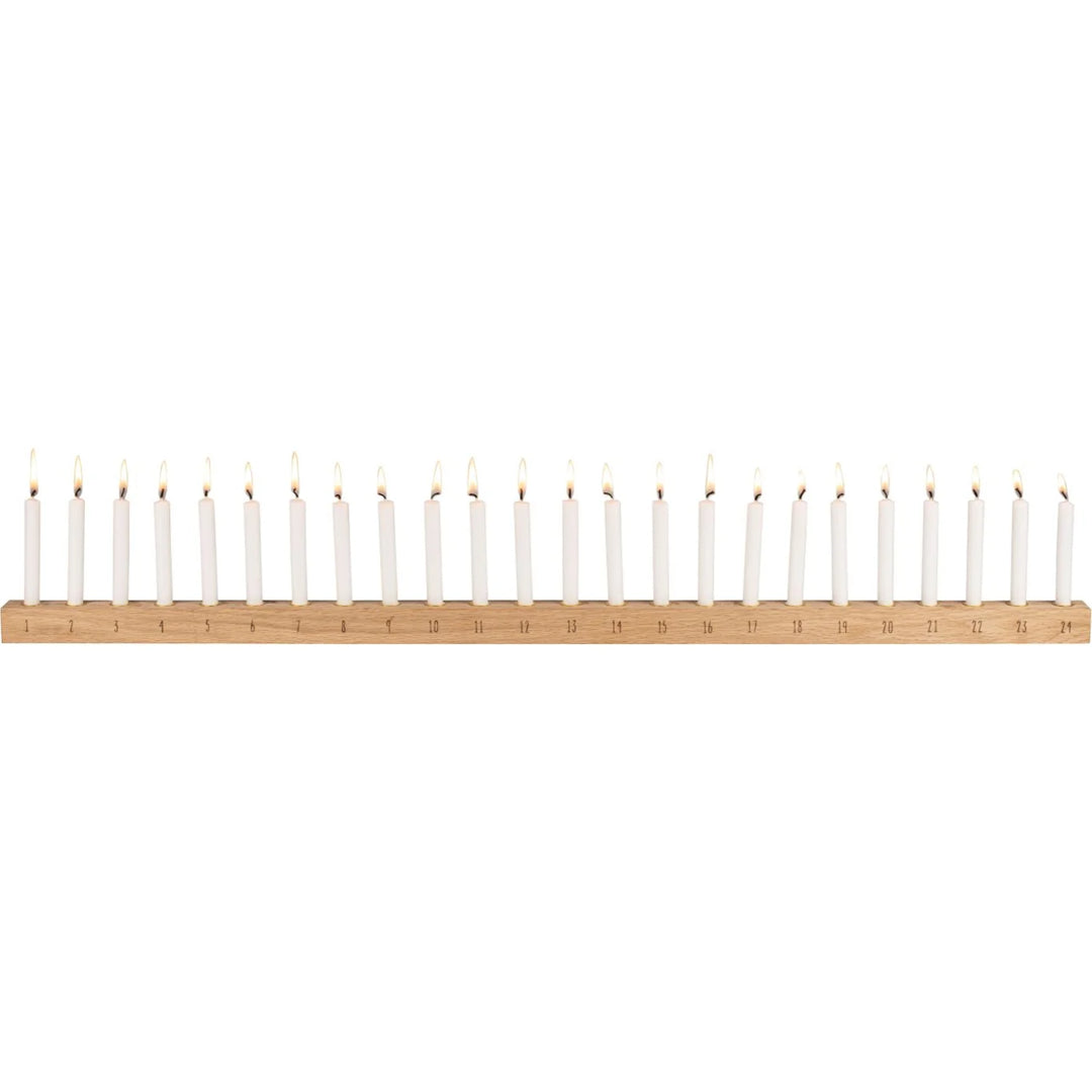 Advent Wooden Light Strip