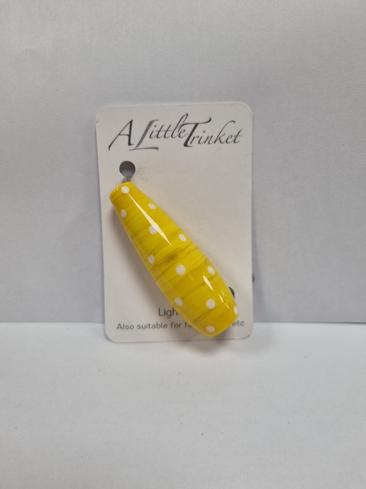 Glass Polka Dot Light Pull