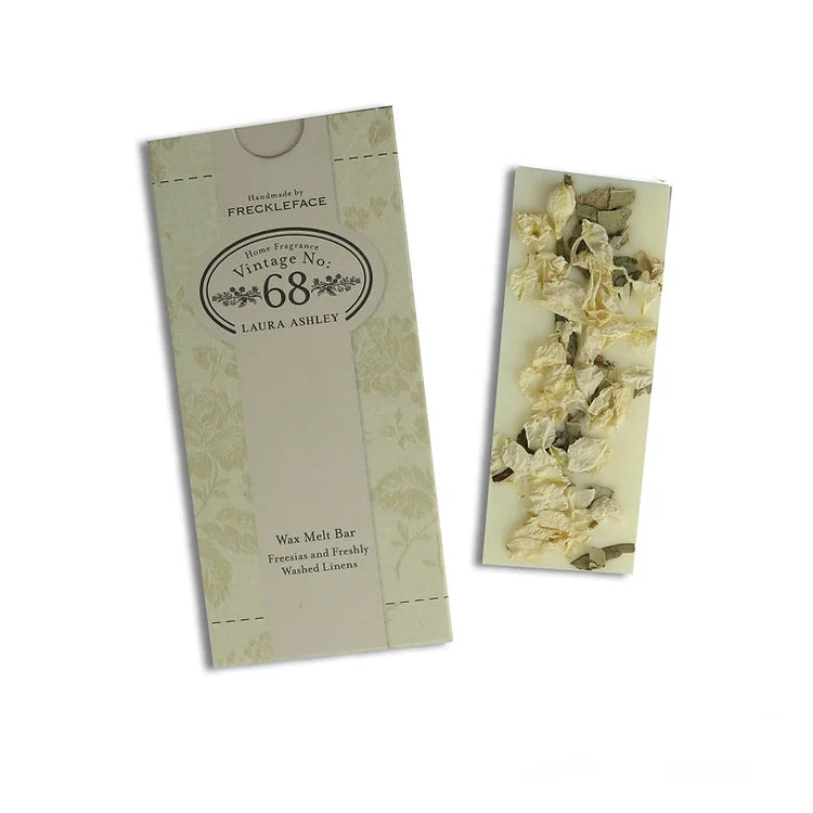 Wax Melt Snap Bar - Laura Ashley  No.68 Freesia & Freshly Washed Linen
