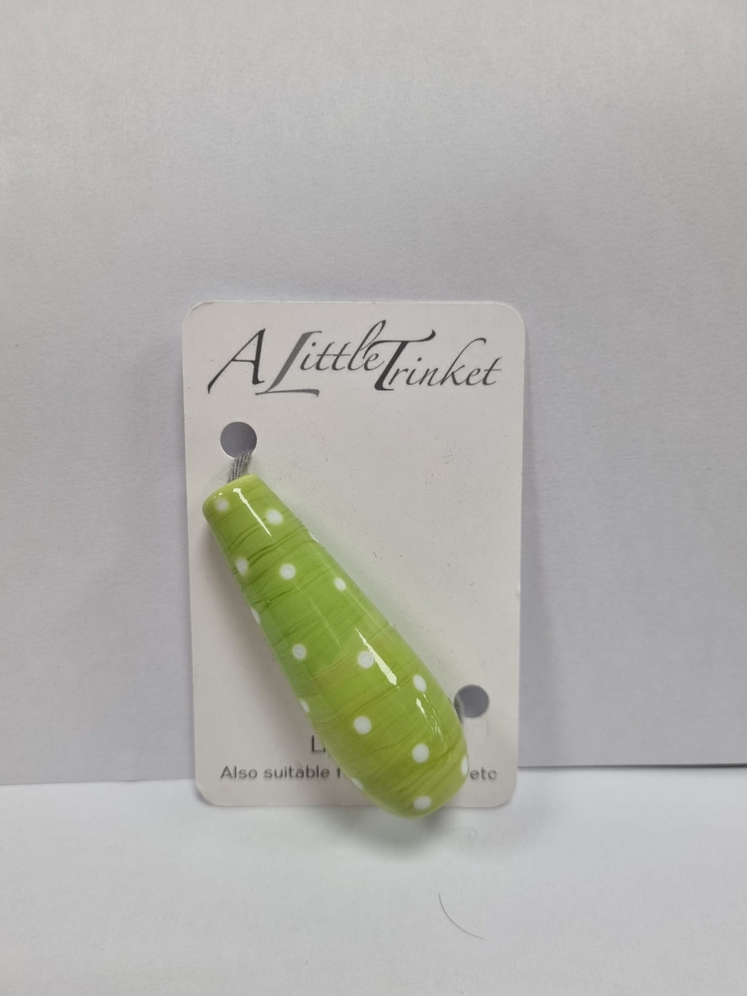 Glass Polka Dot Light Pull