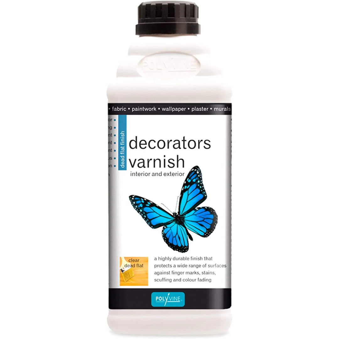 500ml Clear Decorators Varnish - Dead Flat