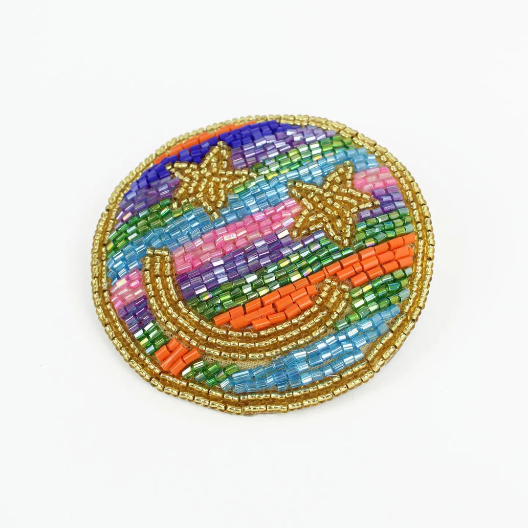 Smile Face Brooch