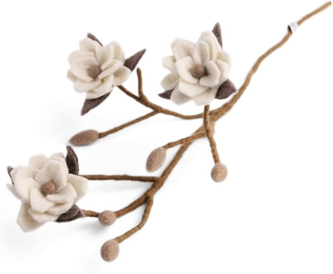 Faux Magnolia Branch
