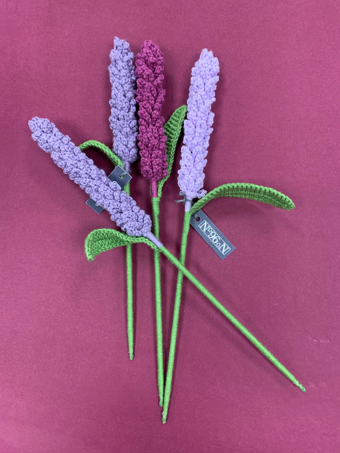 Single Crochet Lavender Stem