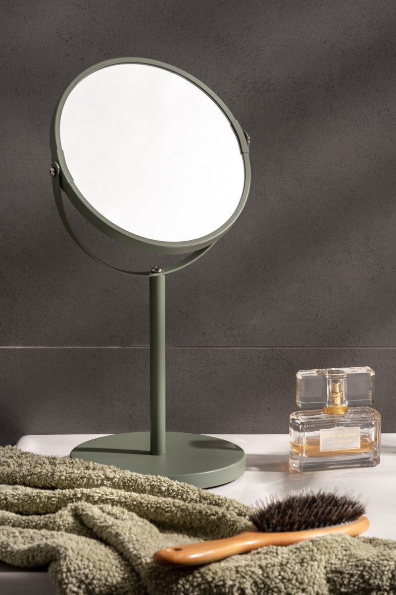 Bathroom Mirror - Grayed Jade