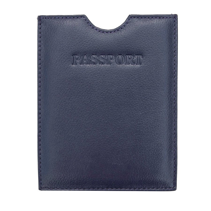 Passport Sleeve RFID Safe - Navy
