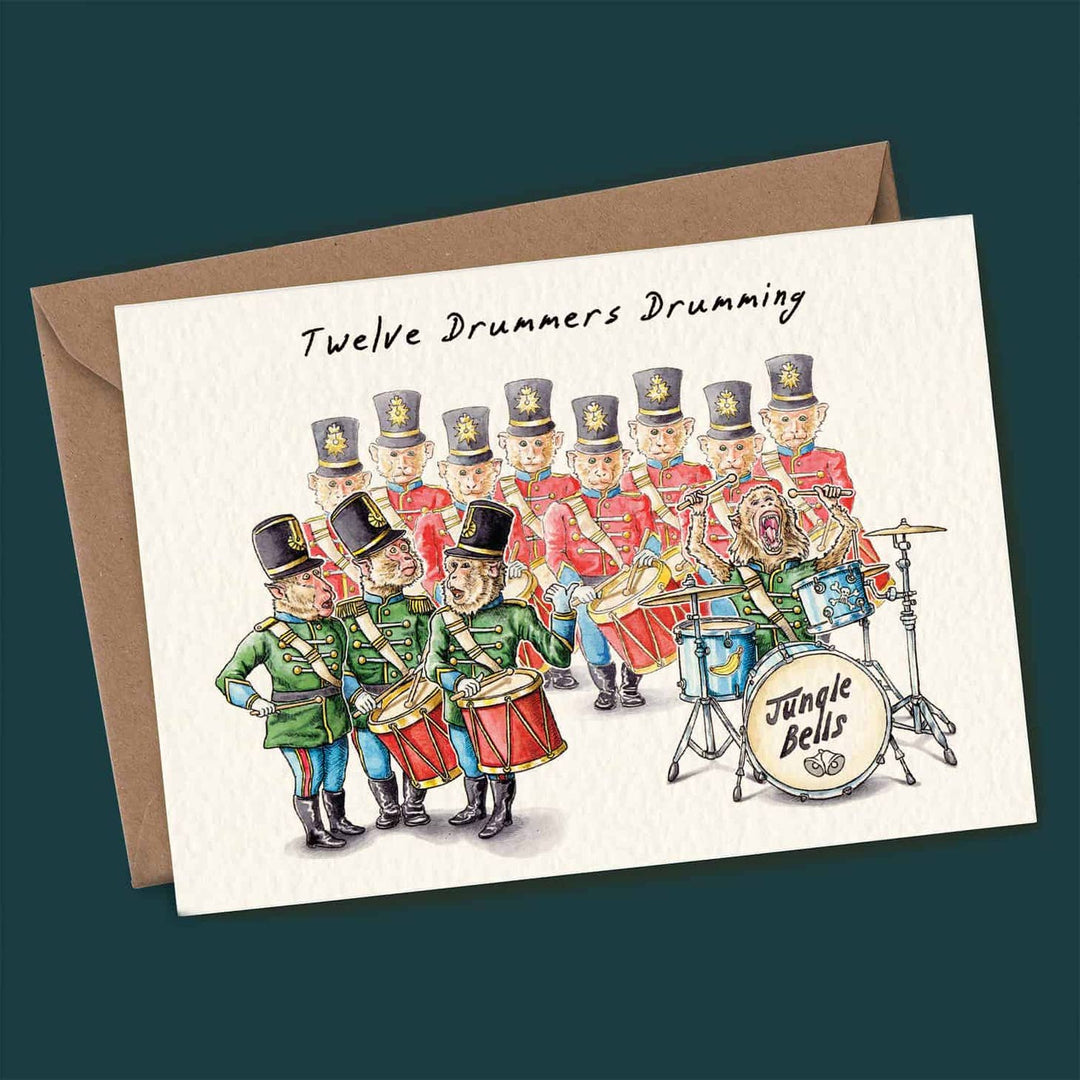 Twelve Drummers Drumming