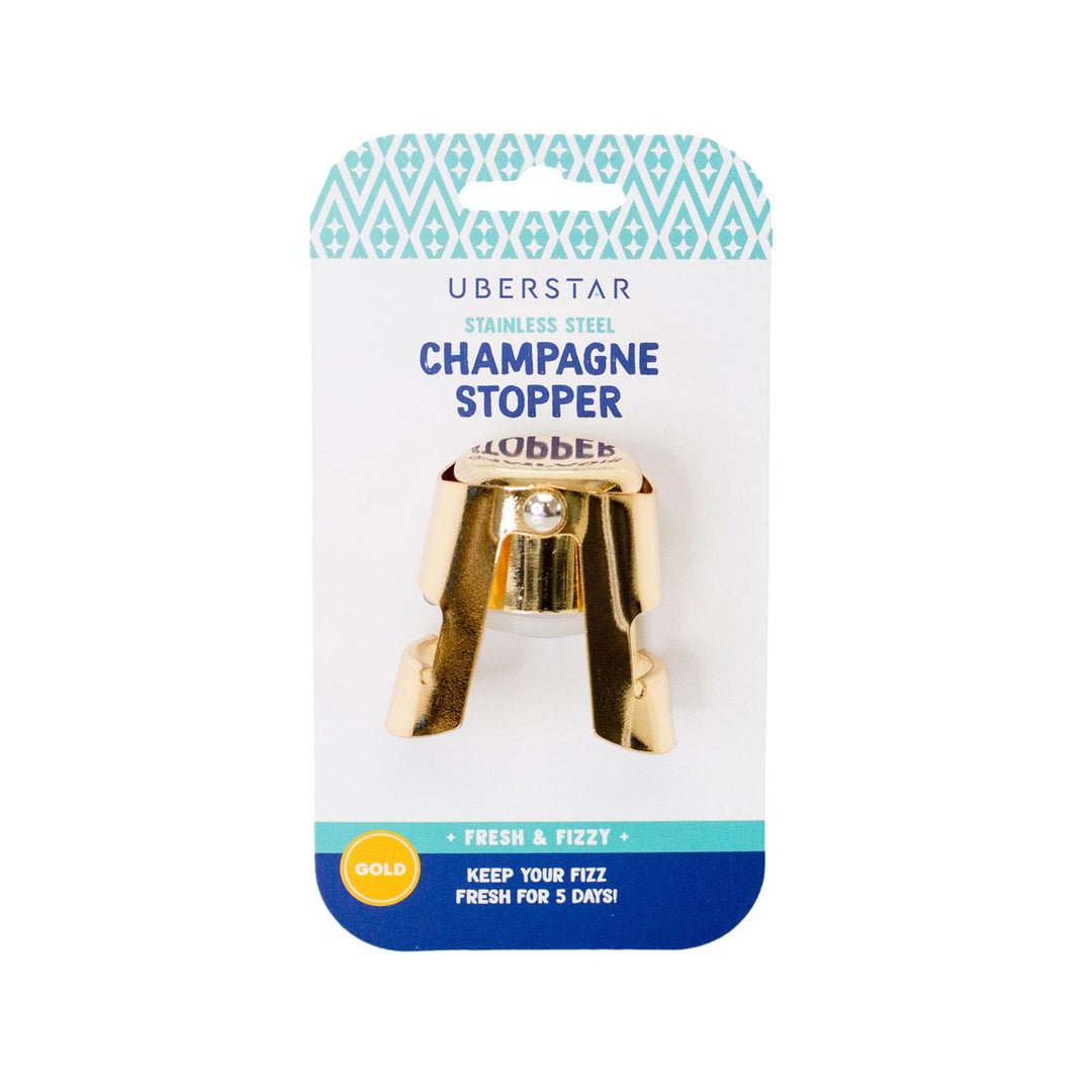 Champagne Bottle Stopper - Gold
