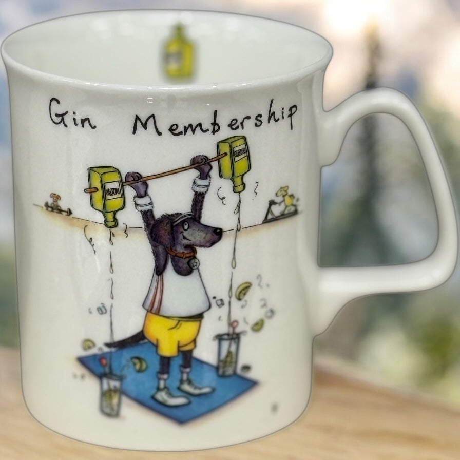Gin Membership China Mug