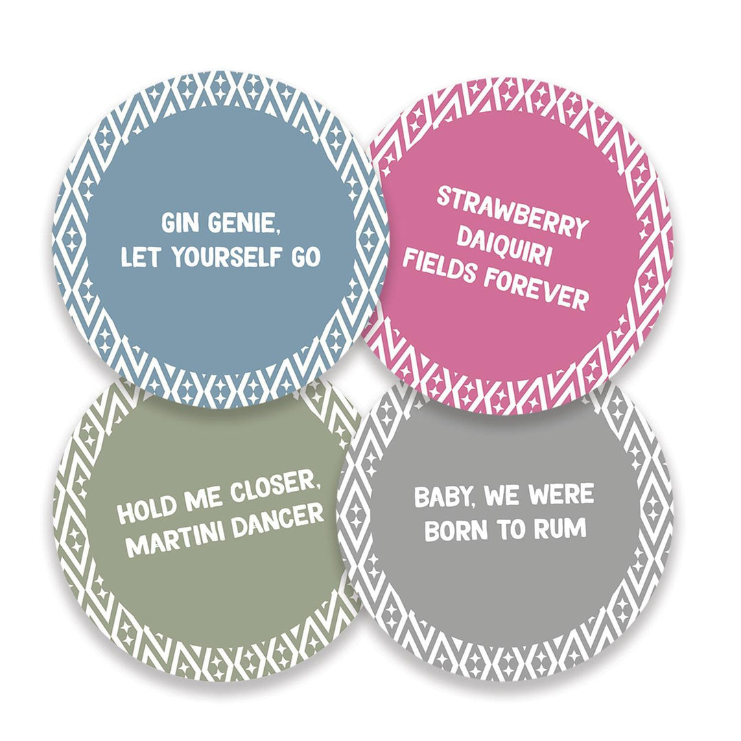 Cocktail Coasters- Set 2