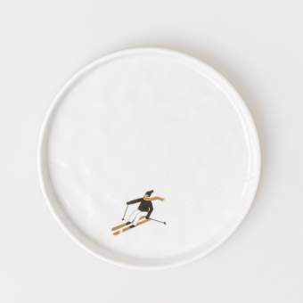 Plate - ski