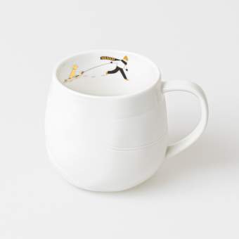 Snow Day Mug - Dog Sled