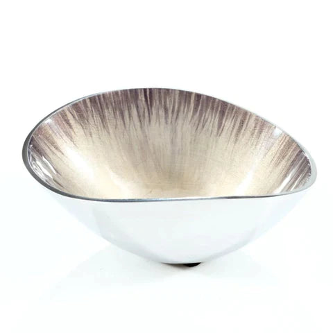 Recycled Aluminium Bowl - Silver