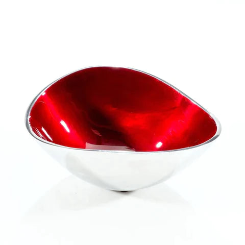 Recycled Aluminium Bowls - Red