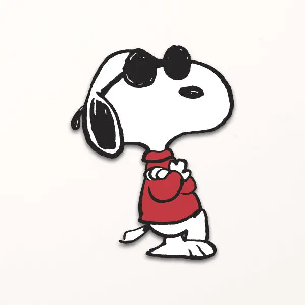 Joe Cool - Peanuts Snoopy Vibe  Enamel Pin Badge