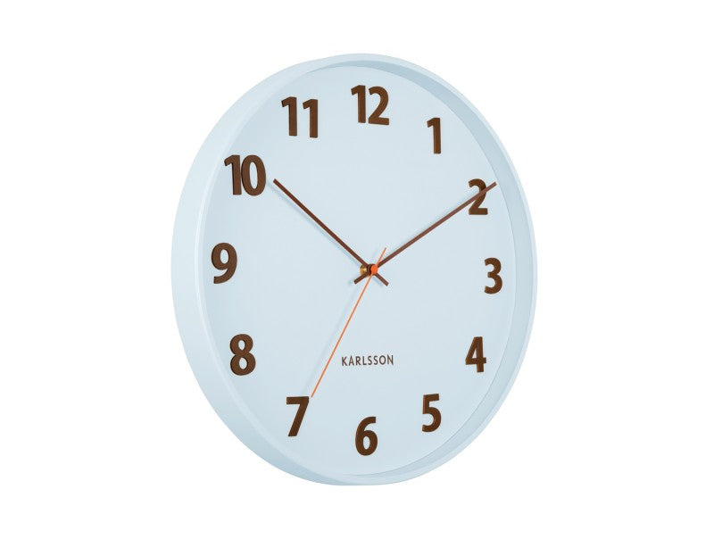 Pastel Coloured Wall Clock