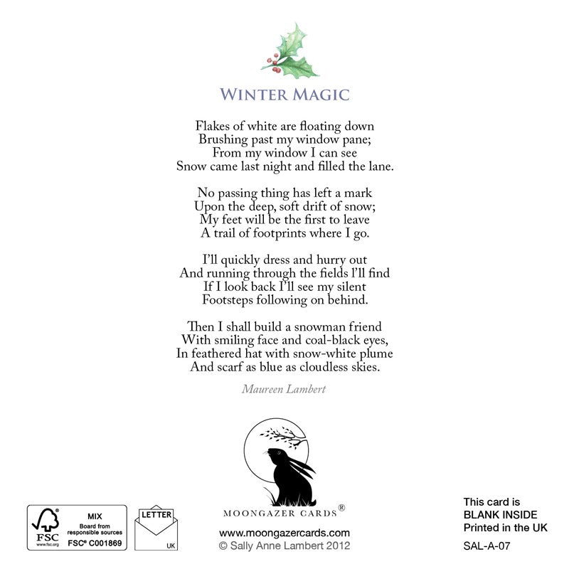 Winter Magic Greeting Card