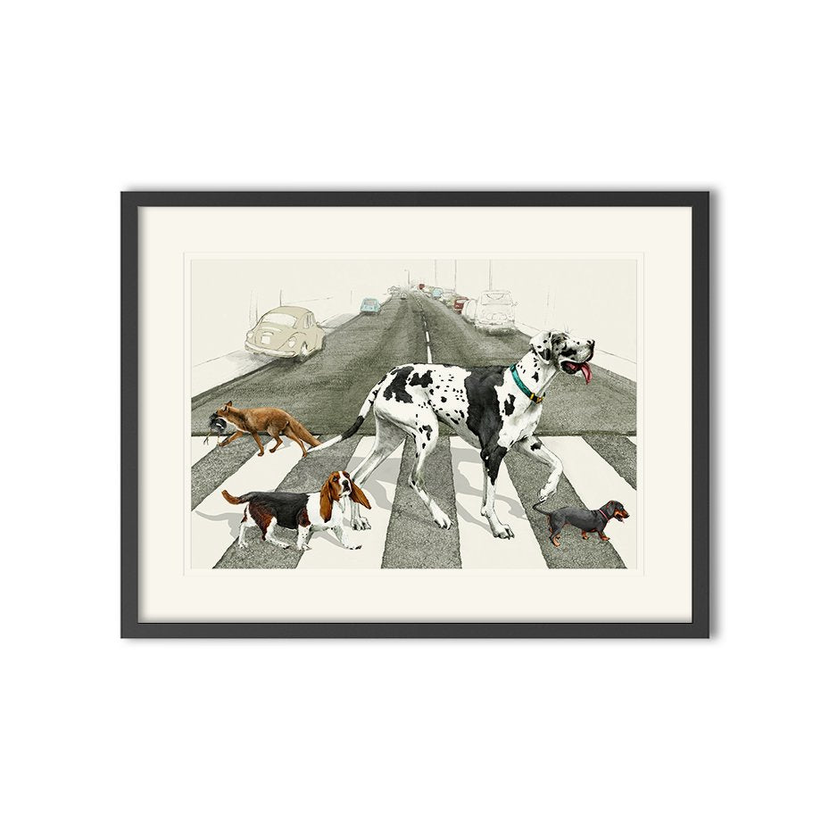 Abbey Road - Framed Art Print
