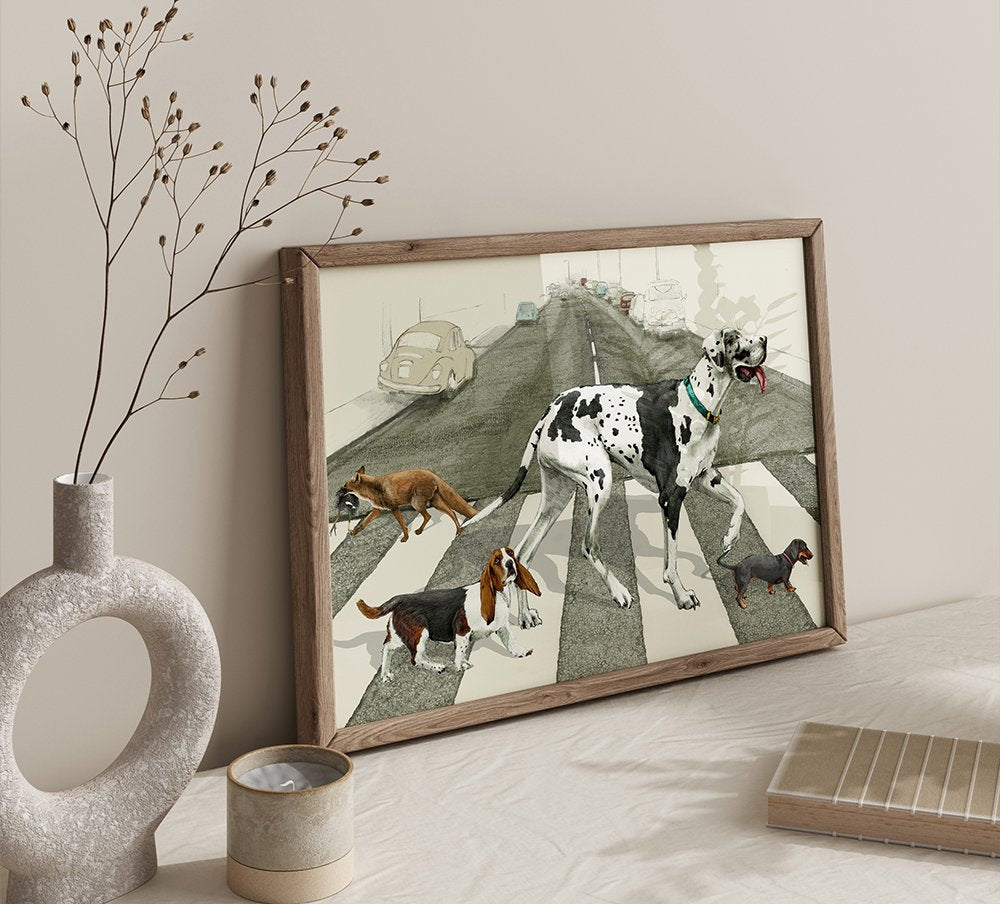 Abbey Road - Framed Art Print