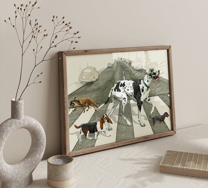 Abbey Road - Framed Art Print