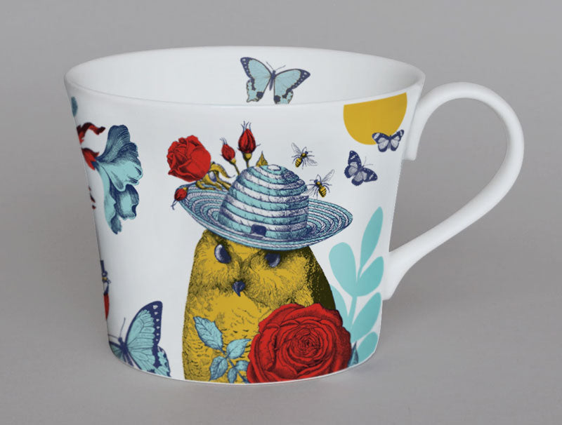 Arcadia Bone China Mug - Owl