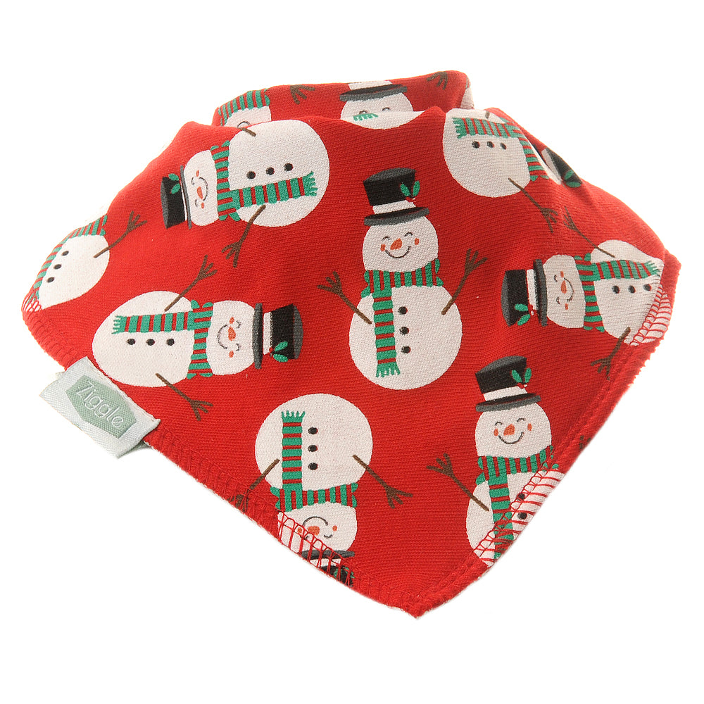 Dribble Bib - Snowman