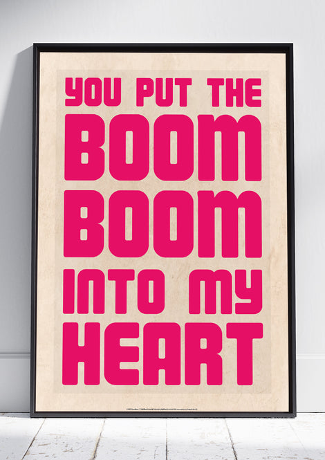 Boom Boom Print