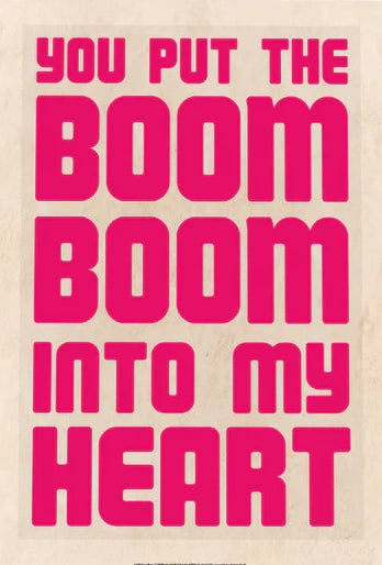 Boom Boom Print