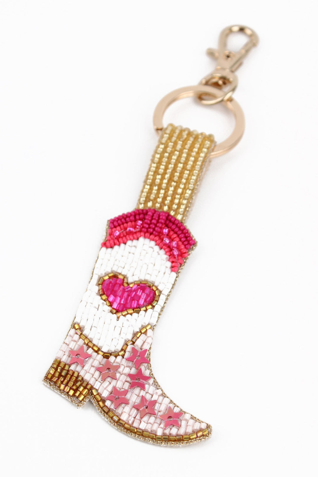 Cowgirl Boot Keyring
